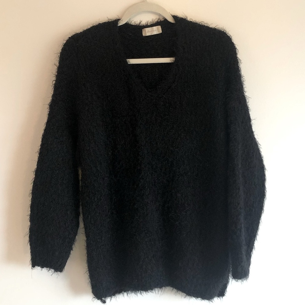 Altar'd State Fuzzy Sweater Black M?L
